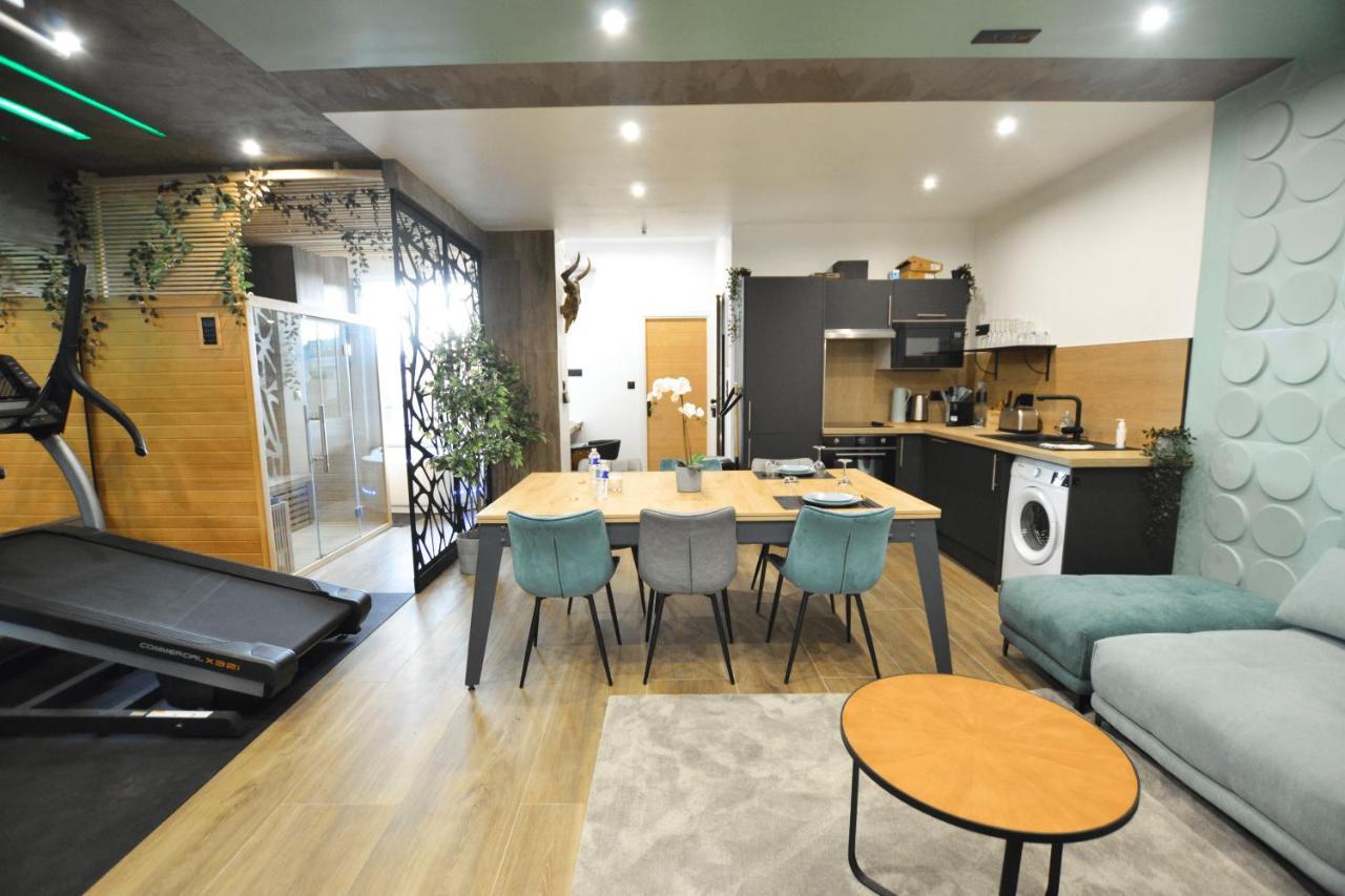 Capsule Wellness - Sauna - Balneo - Machine De Sport Privatif - Ps5 - 2 Chambres Valenciennes Zewnętrze zdjęcie